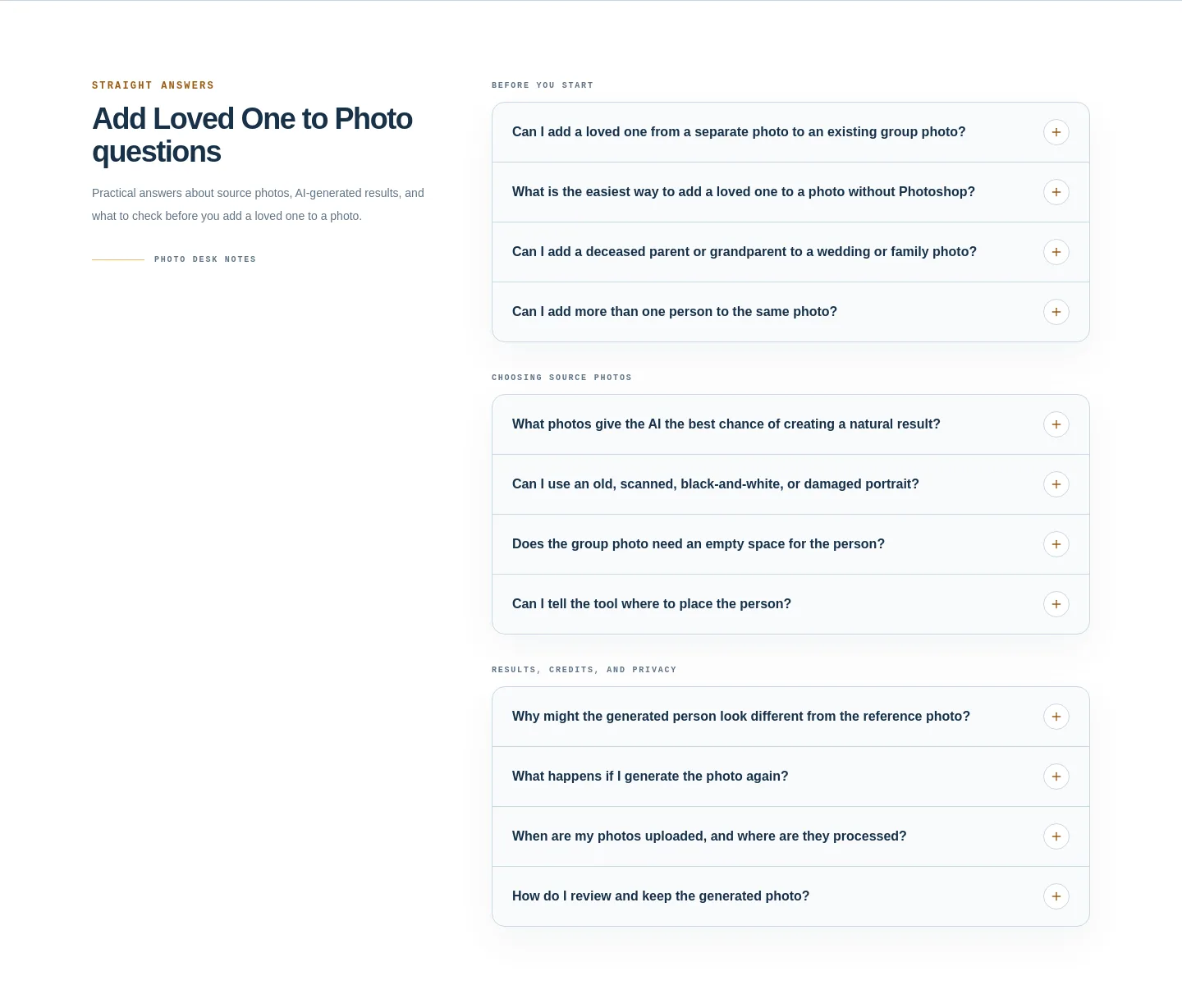 addlovedonetophoto.online — FAQ