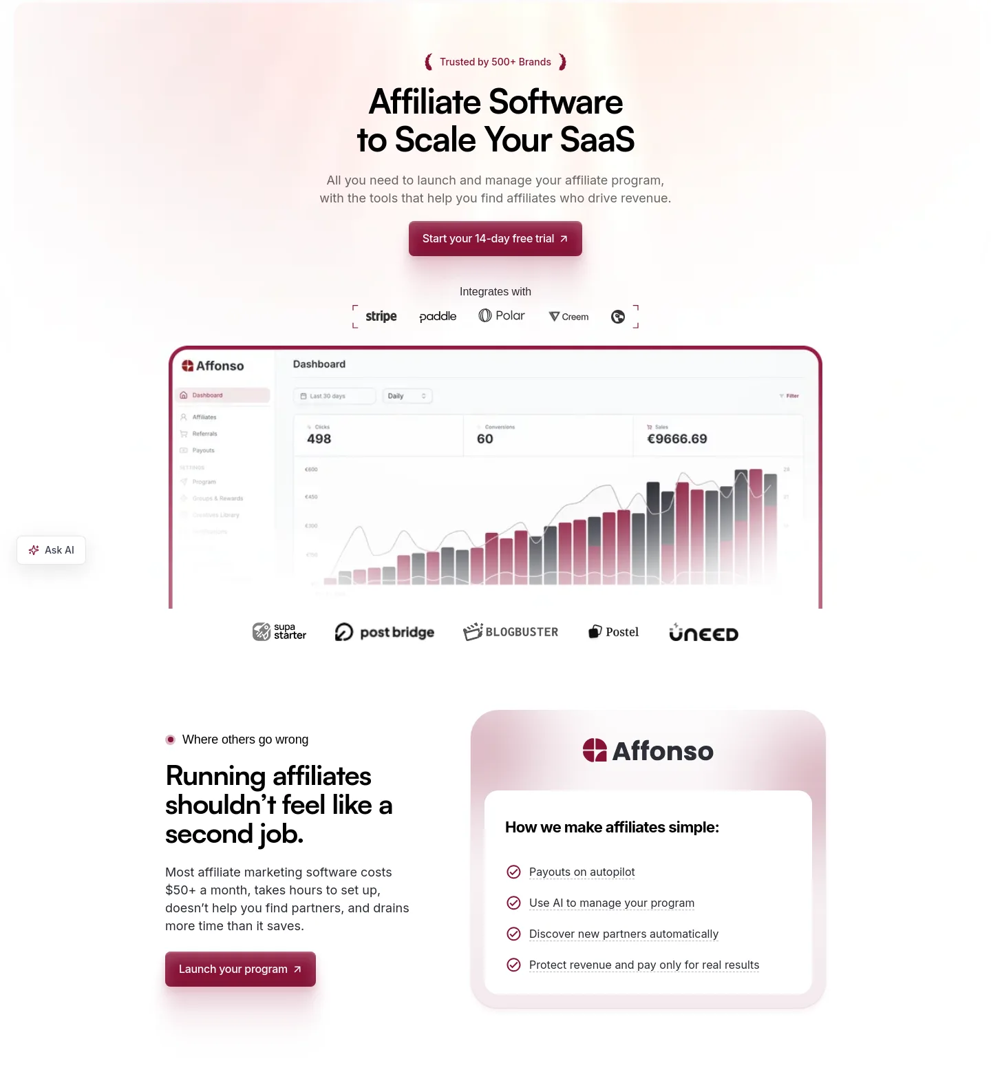 affonso.io — Hero