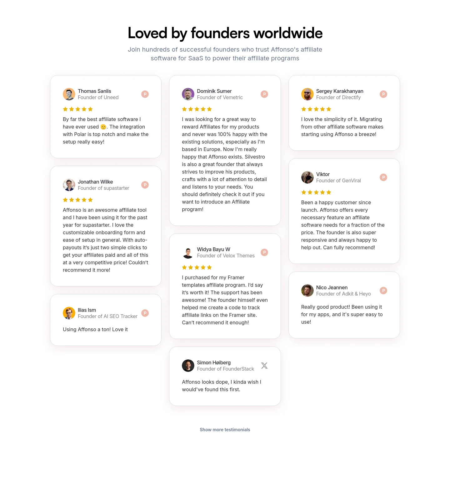 affonso.io Logo Wall section