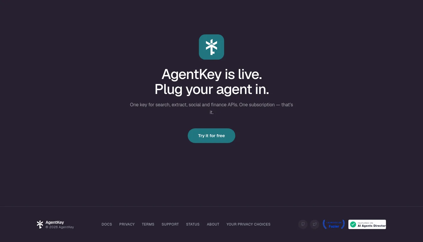 agentkey.app CTA section