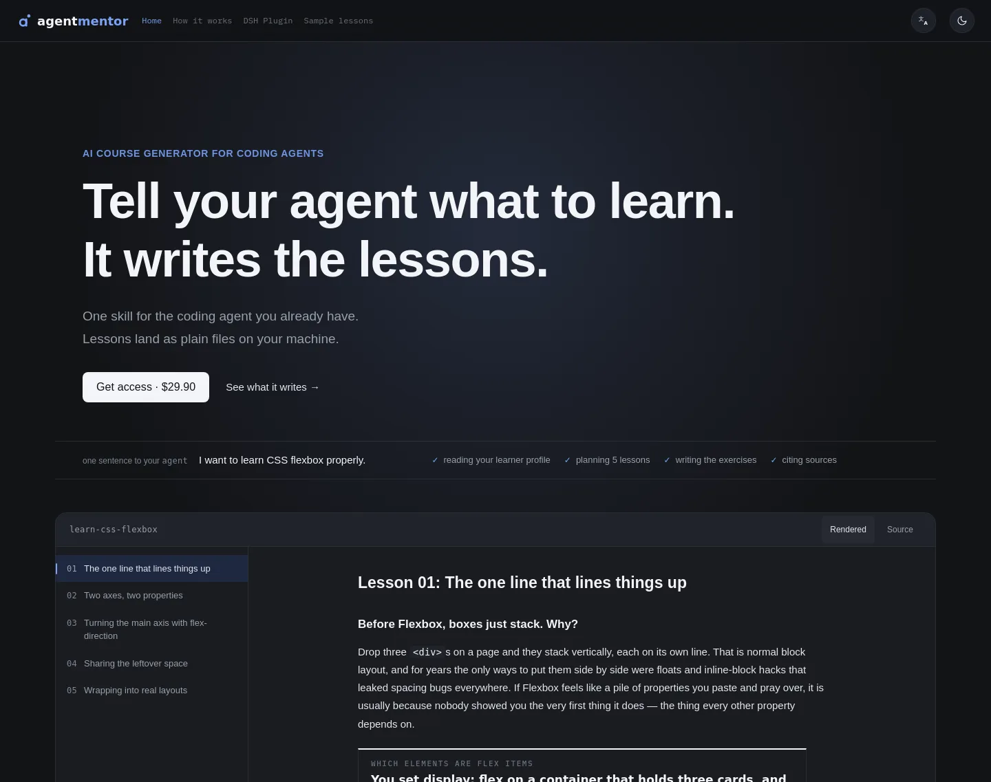 agentmentor.dev