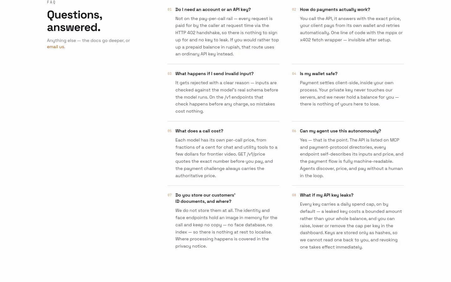 ai.glianalabs.com — FAQ