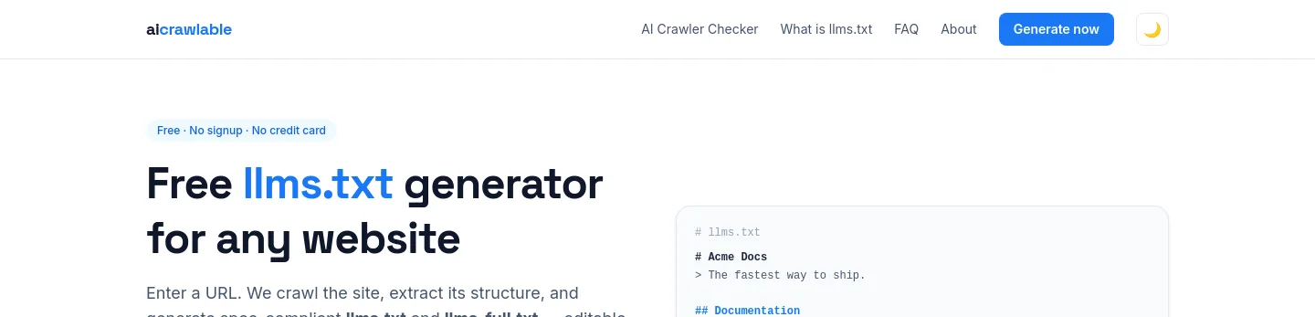 aicrawlable.com