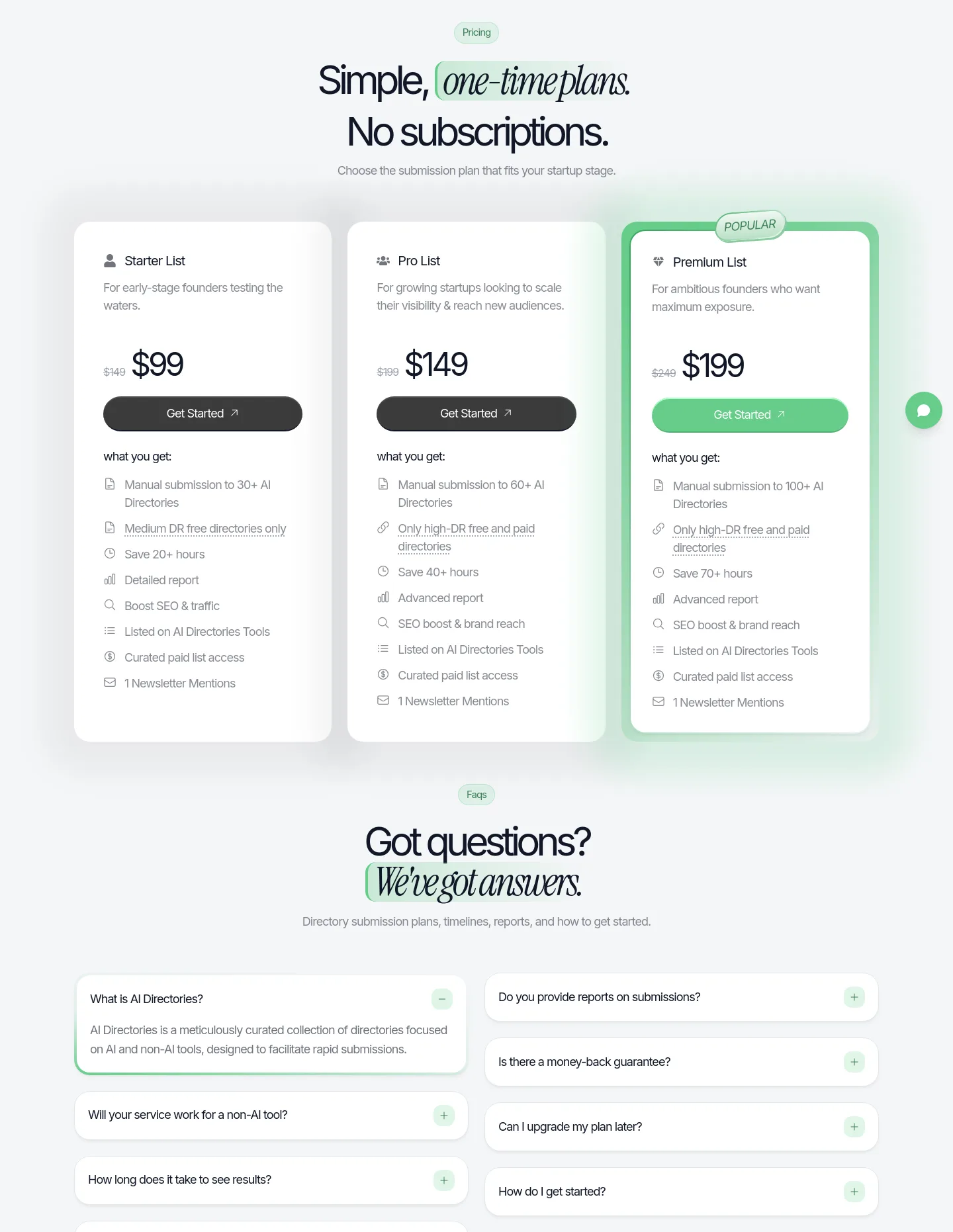 aidirectori.es — FAQ