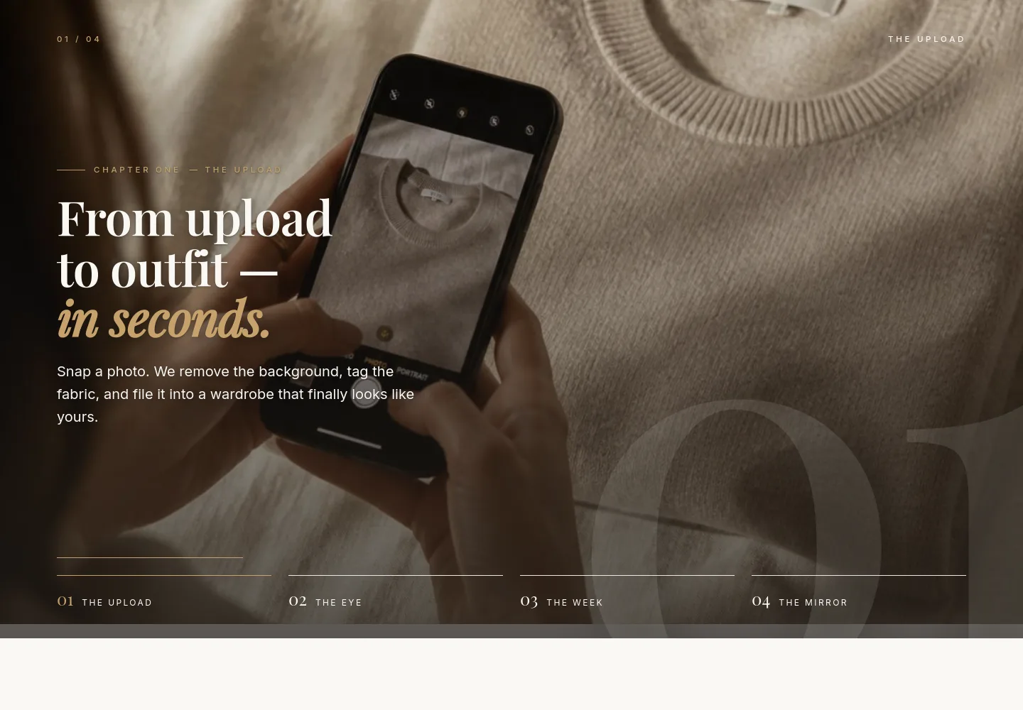 aiwardrobe.co — Features