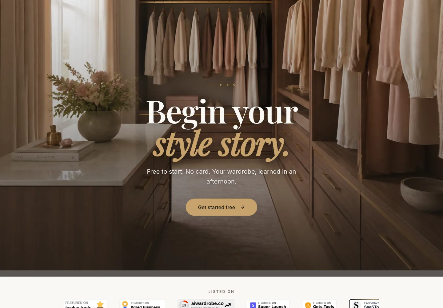 aiwardrobe.co — CTA
