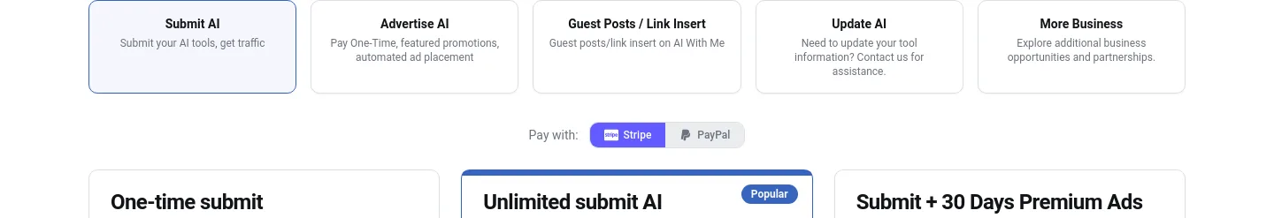 aiwith.me — Features