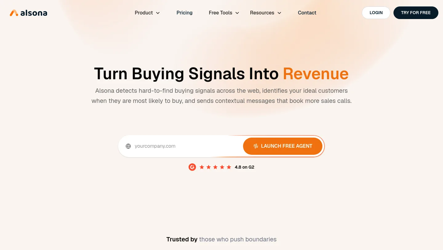 alsona.com — Hero