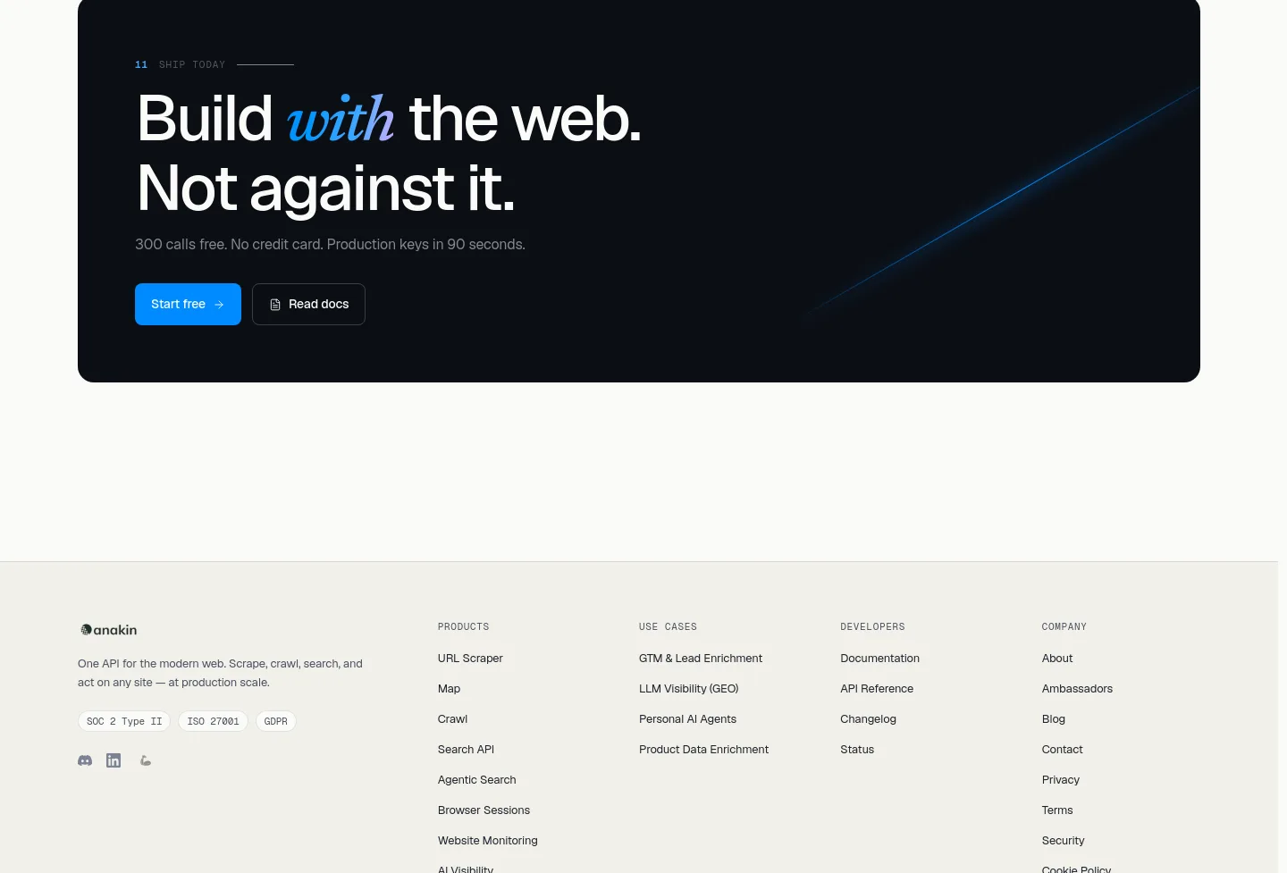 anakin.io CTA section