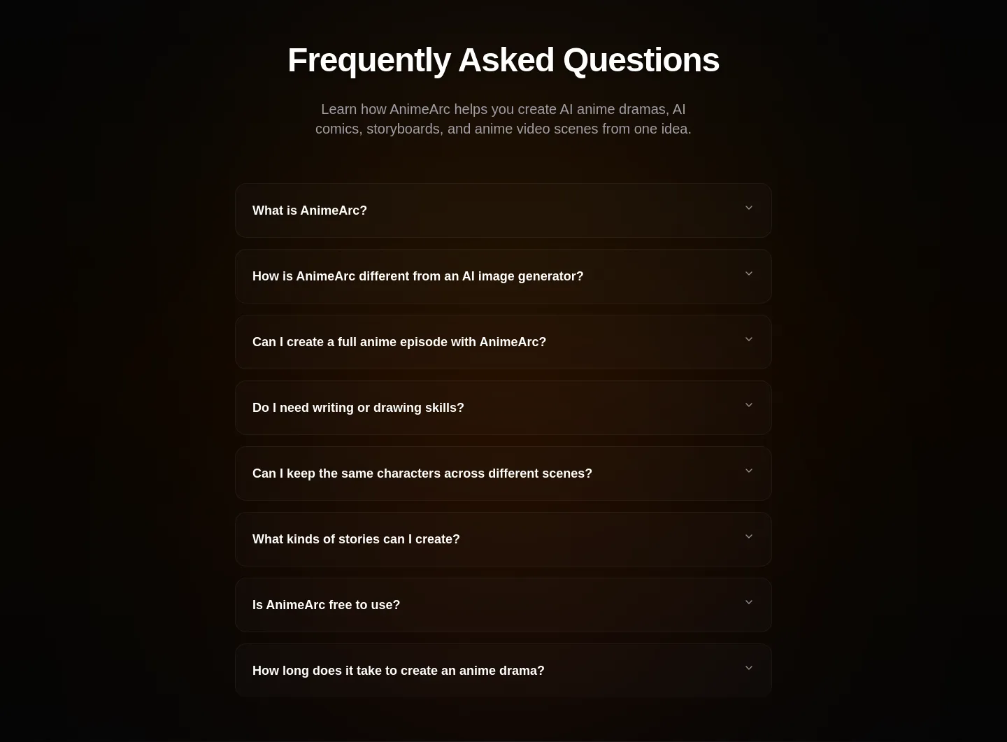 animearc.app — FAQ