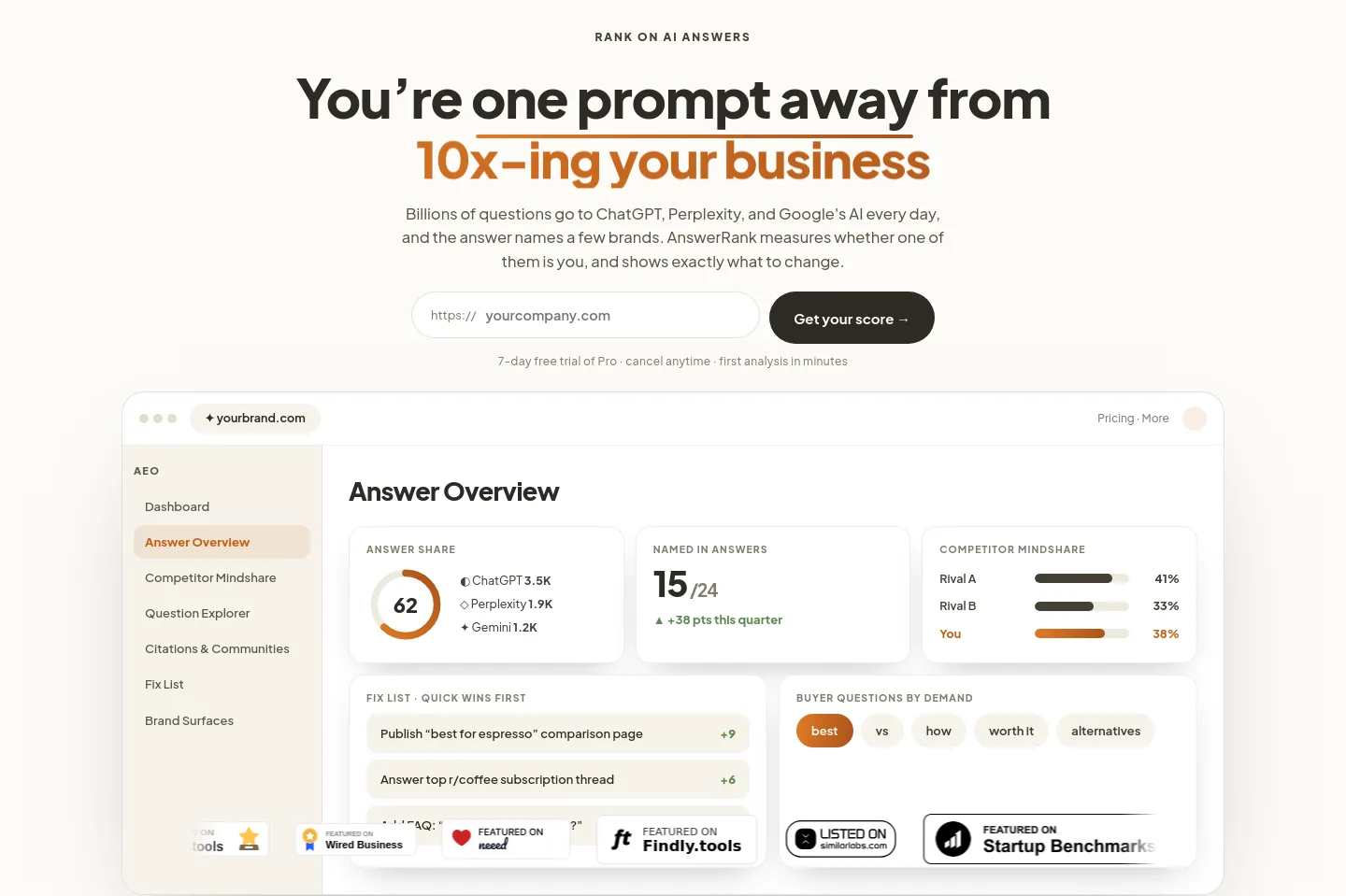 answerrank.so — Hero