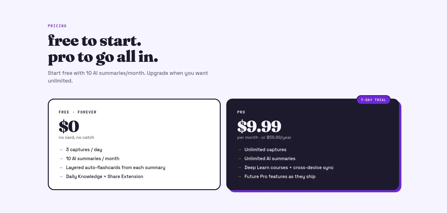 antinoise.app — Pricing