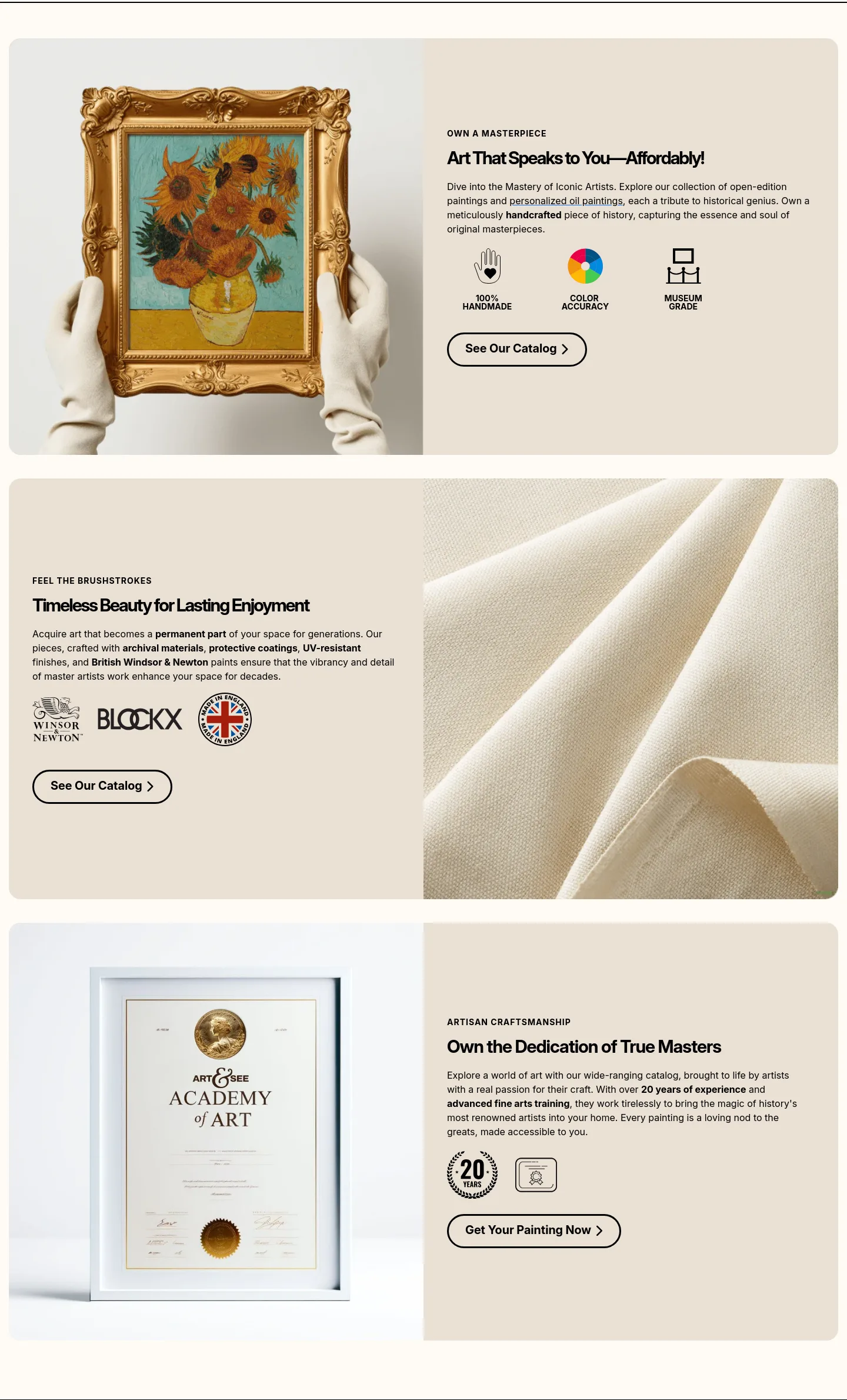 art-and-see.com — Features
