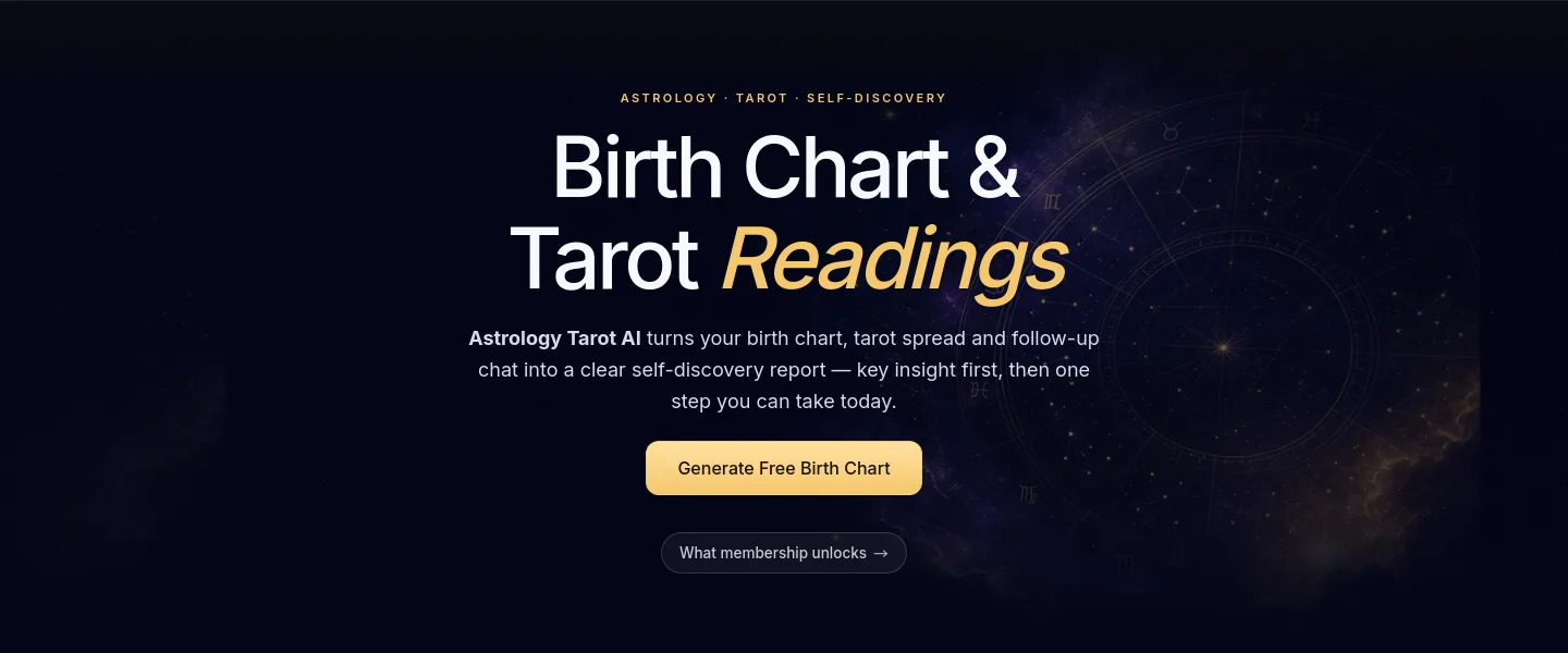astrologytarotai.com — Hero
