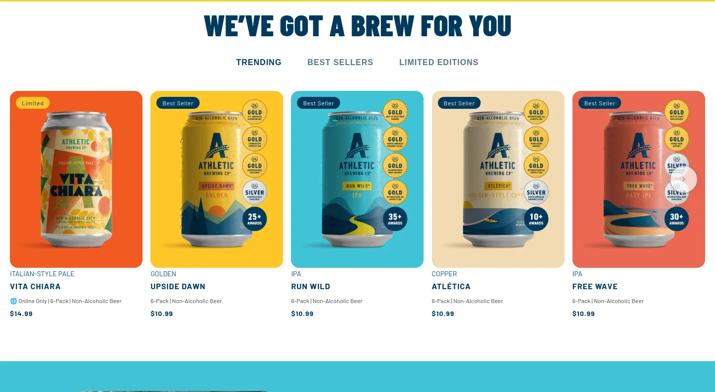 athleticbrewing.com — Pricing