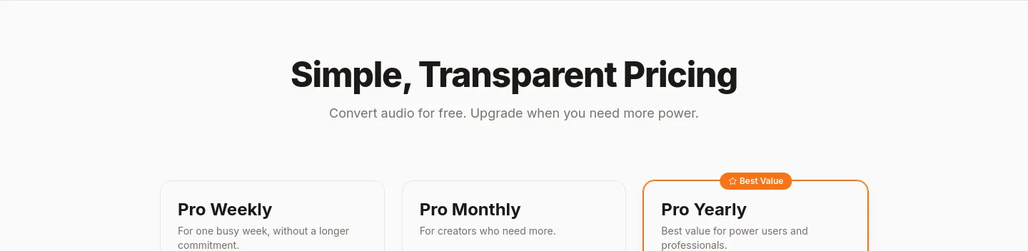 audioutils.com Hero section