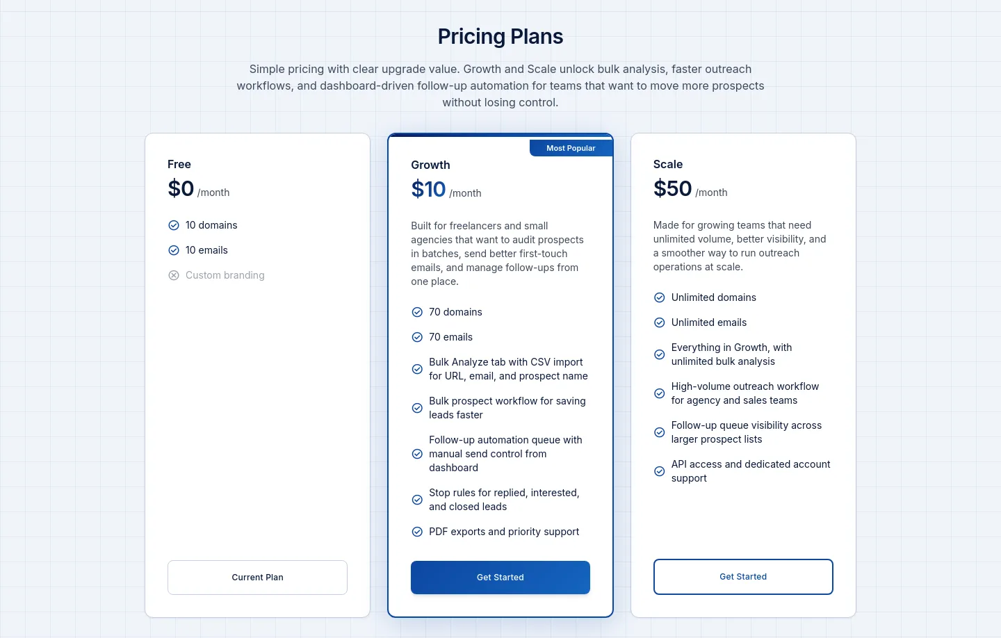 auditpitch.com — Pricing