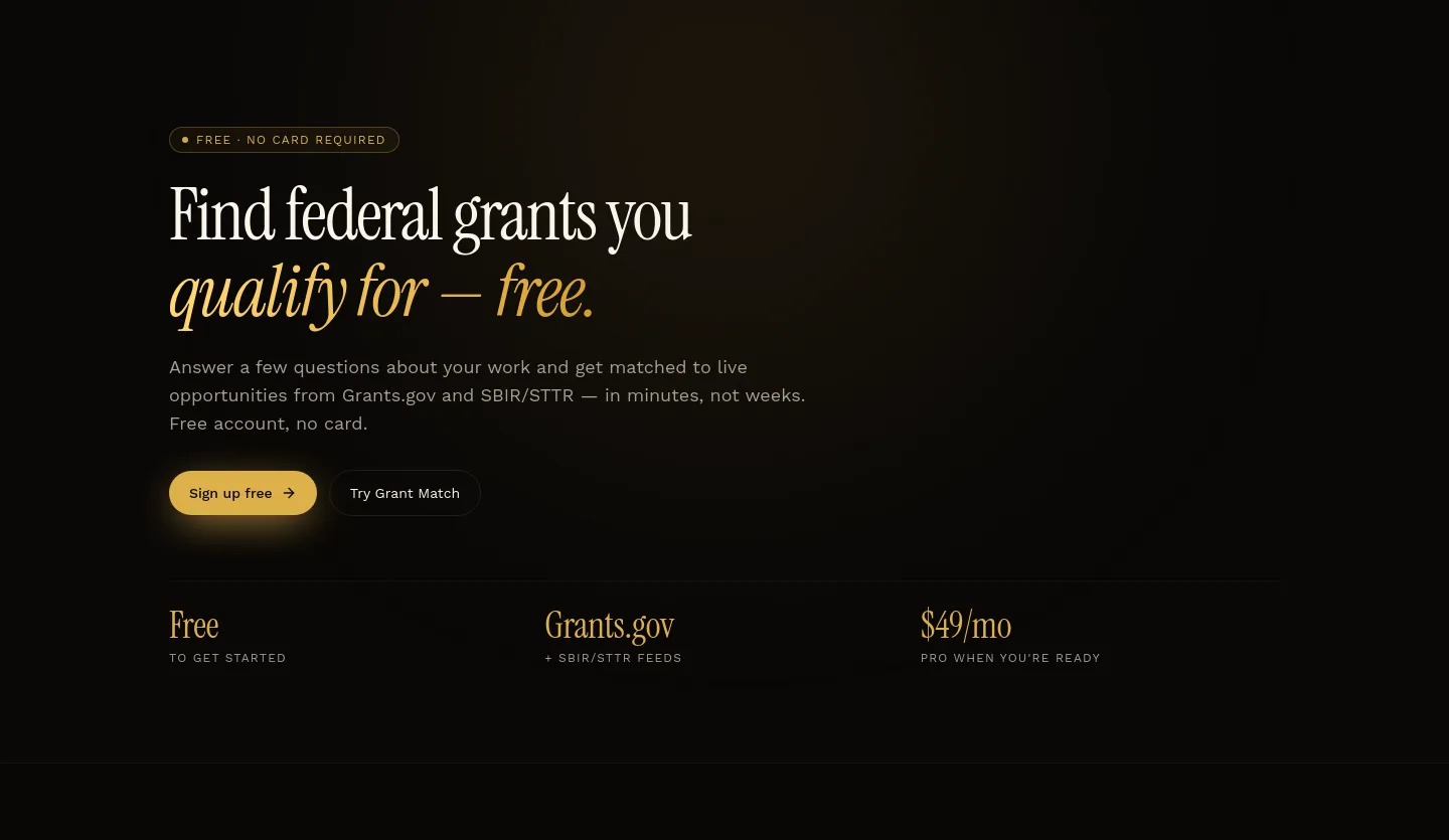 autogranthunter.com — Hero
