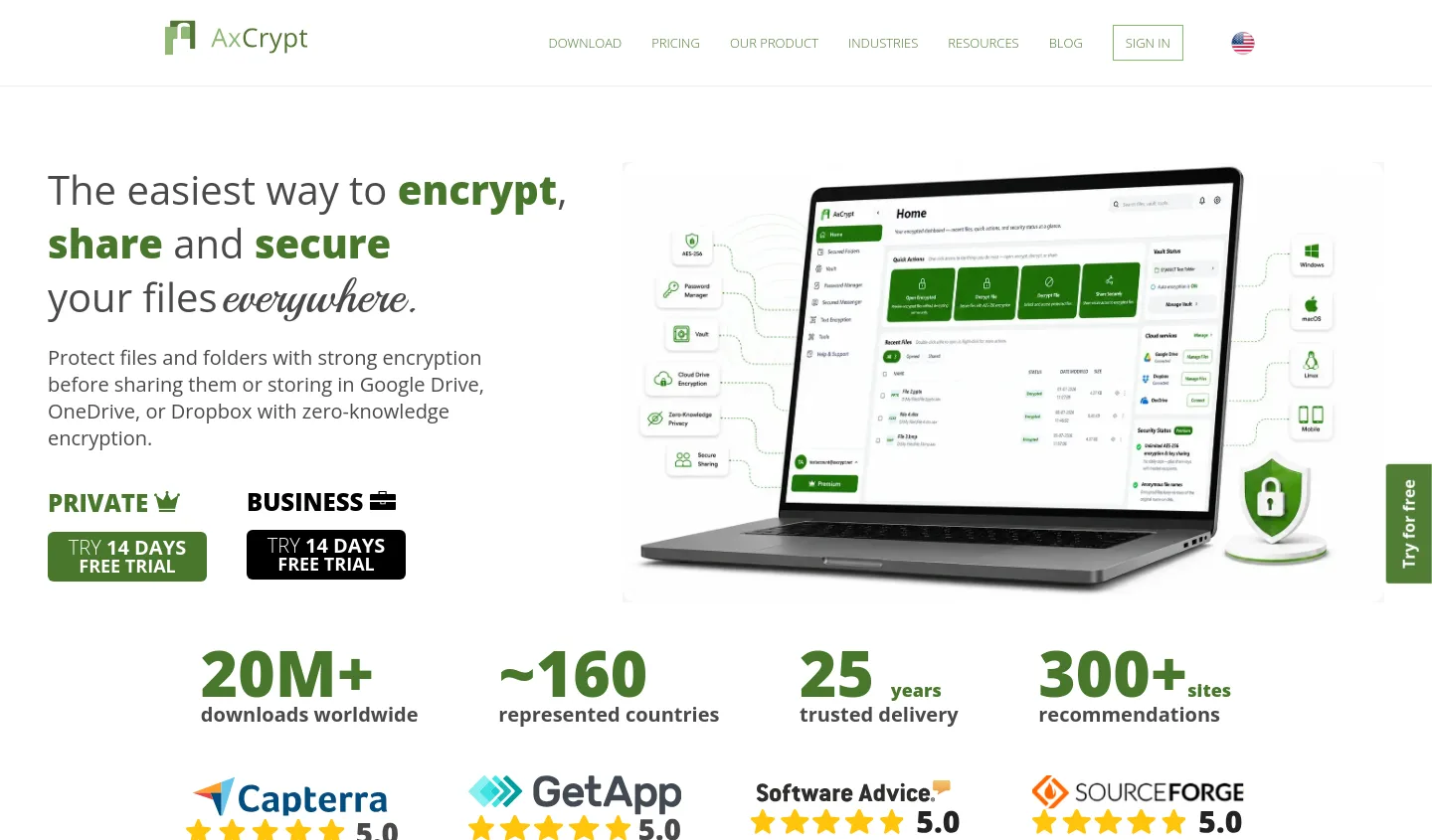 axcrypt.net — The Trust Wall