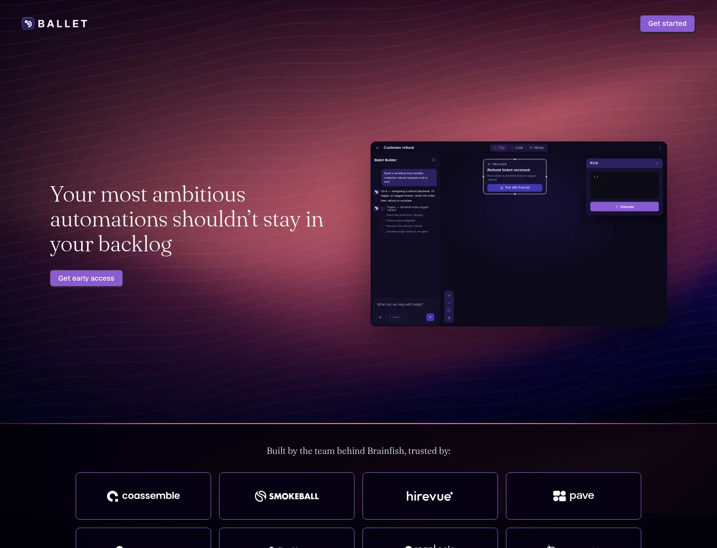 ballet.dev — The Objection-Handler
