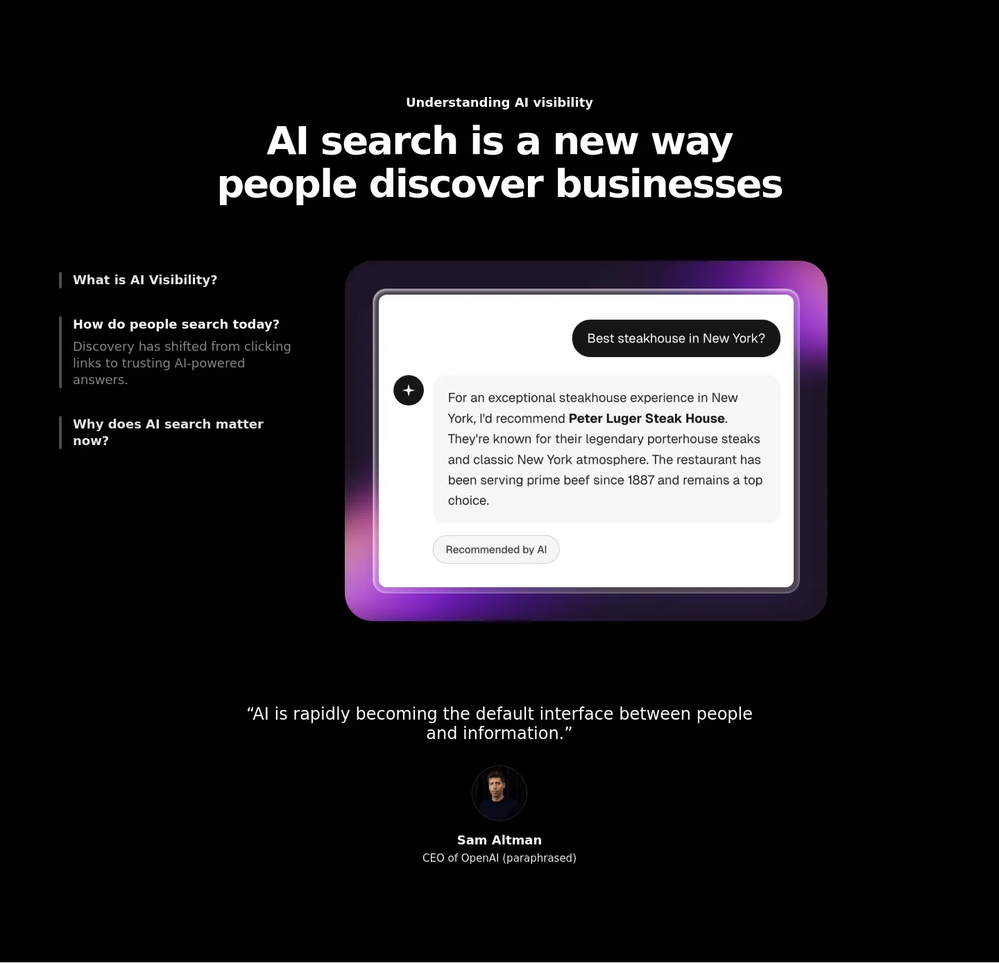 beamtrace.com Features section