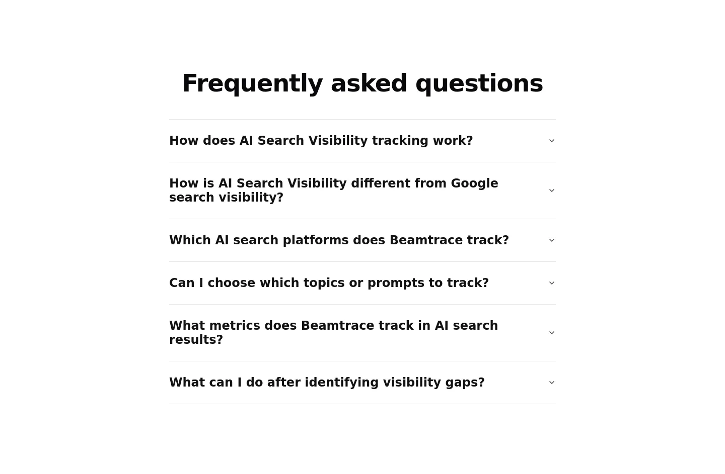 beamtrace.com — FAQ