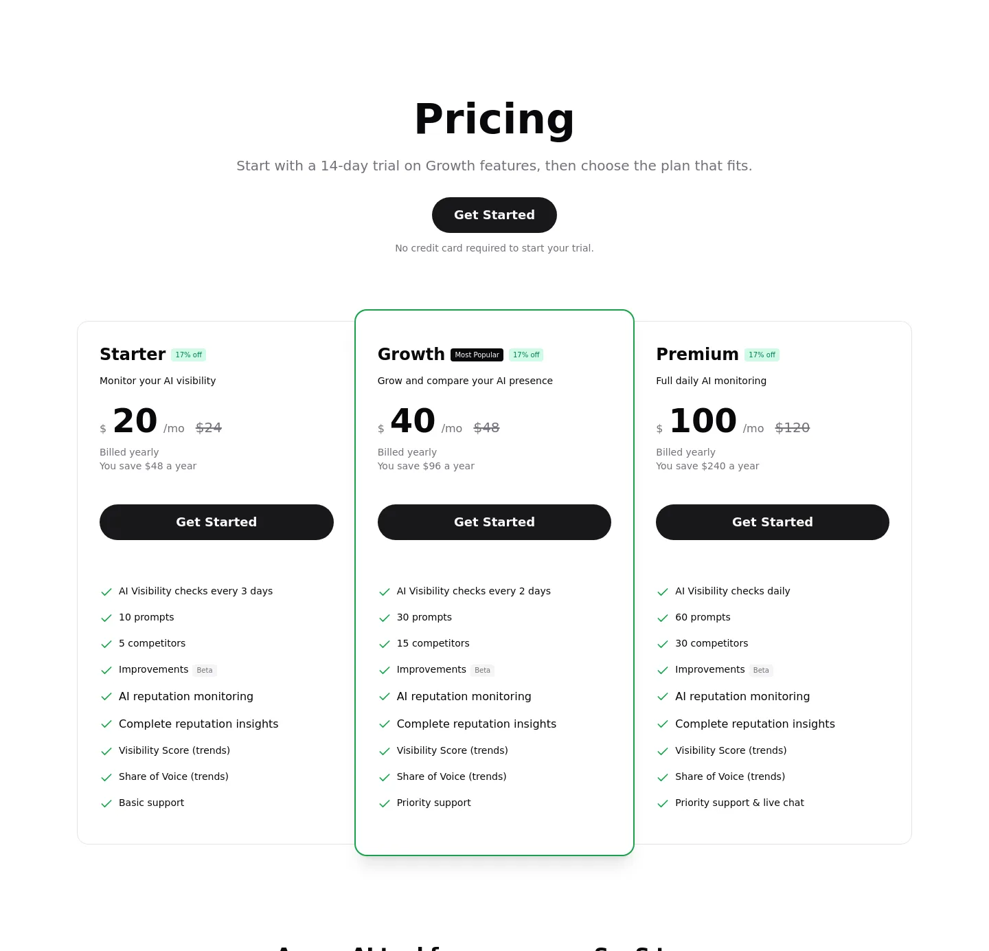 beamtrace.com Hero section