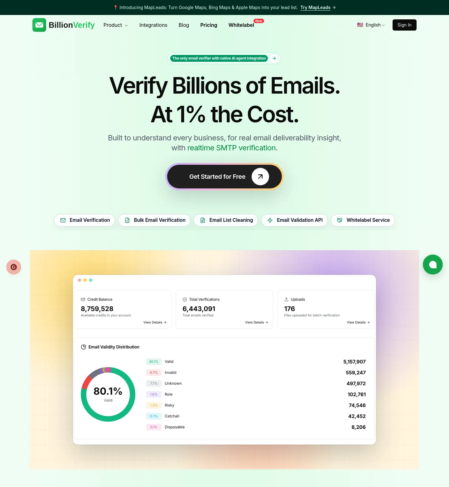billionverify.com