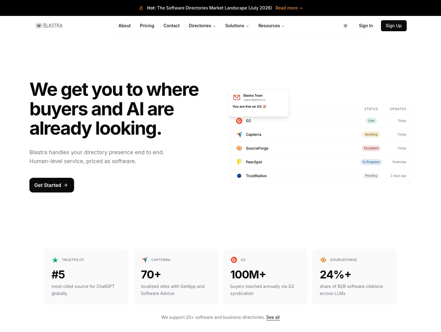 blastra.io — The Trust-and-Ask