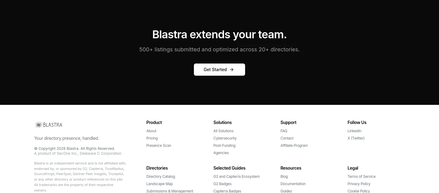 blastra.io — CTA