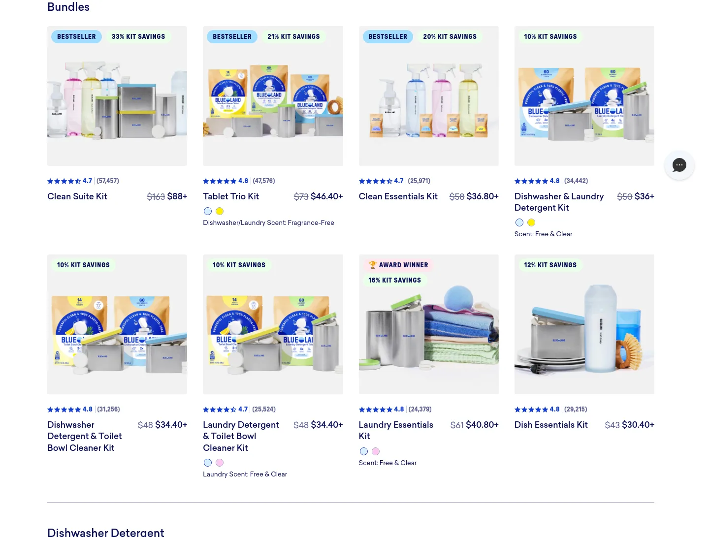 blueland.com — Pricing