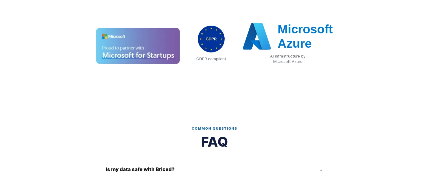 briced.com — Logo Wall