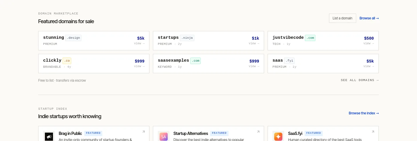 buysellstartups.com — Pricing