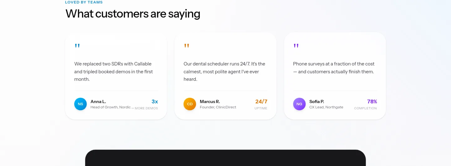 callable.pro — Logo Wall