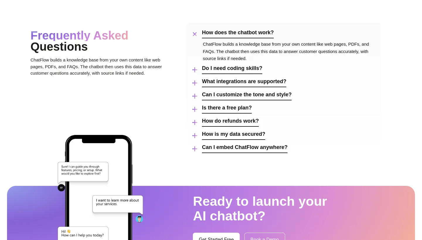 chatflow.co — FAQ