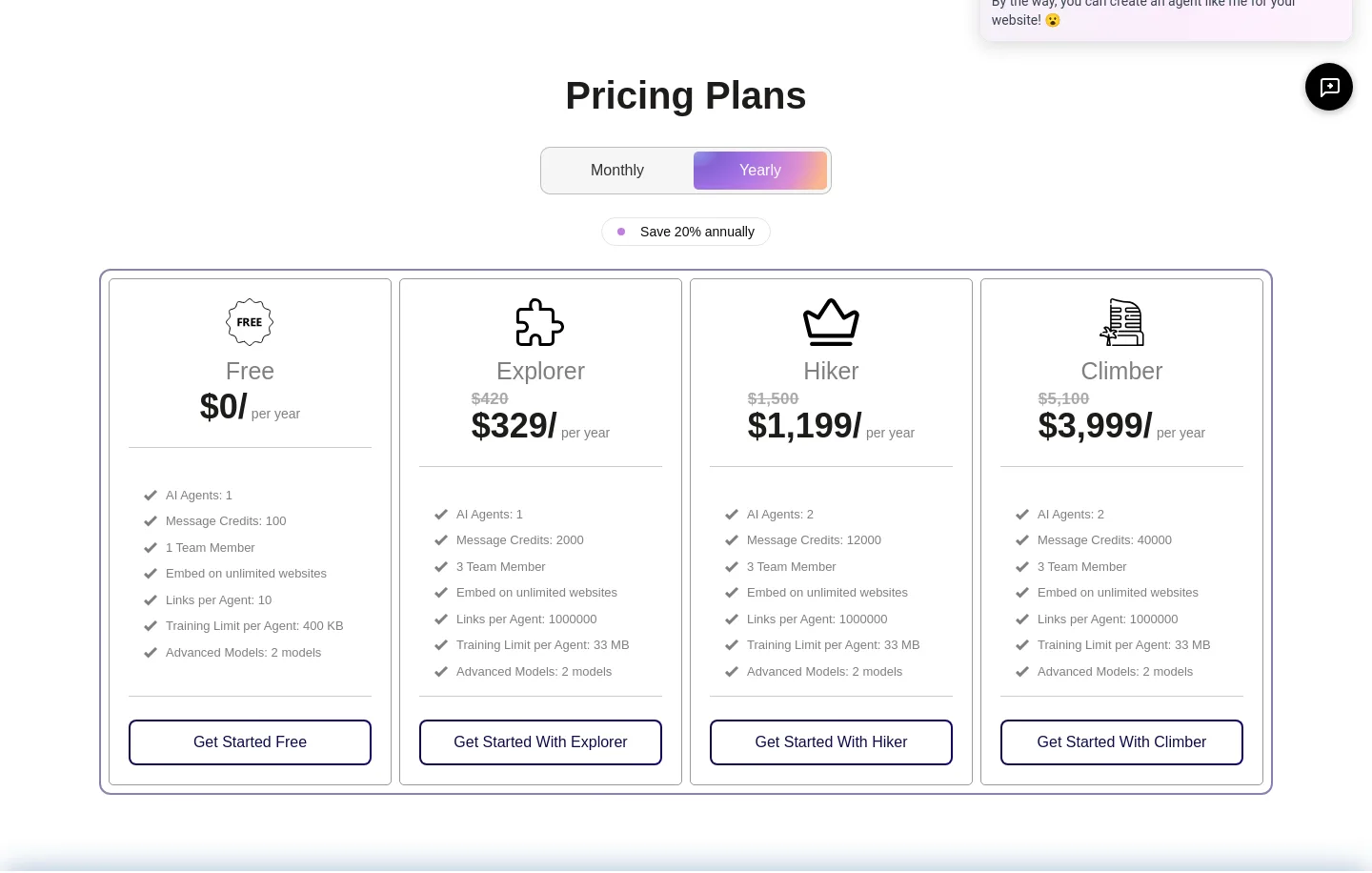 chatflow.co — Pricing