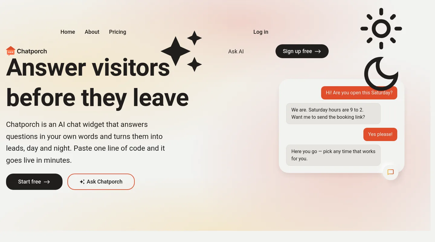 chatporch.com
