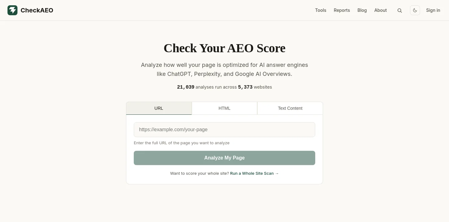 checkaeo.ai