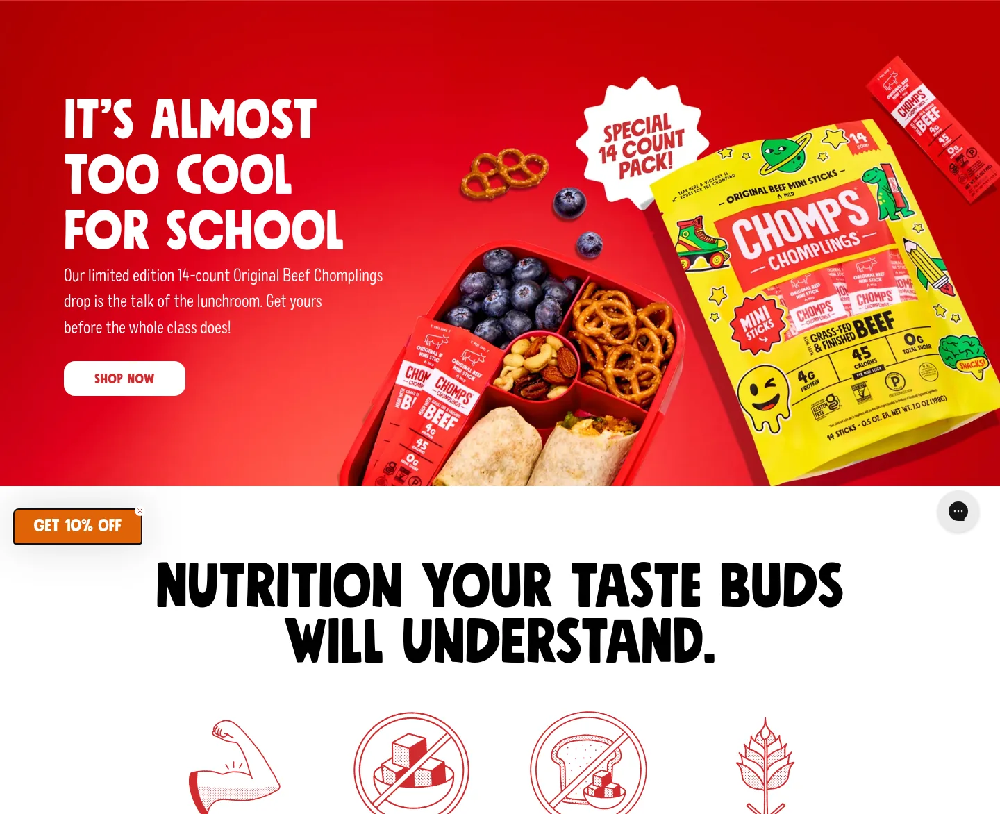 chomps.com — Hero