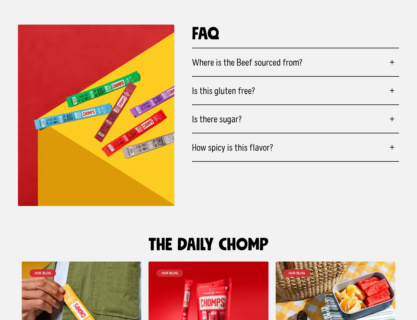 chomps.com — FAQ
