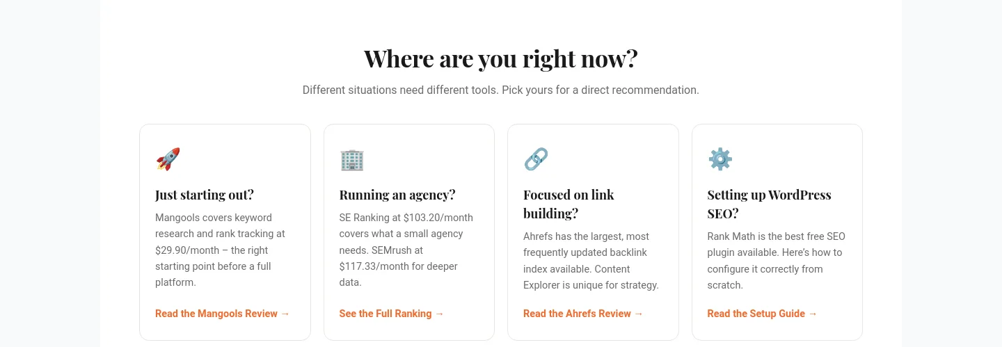 clarorank.com — Pricing