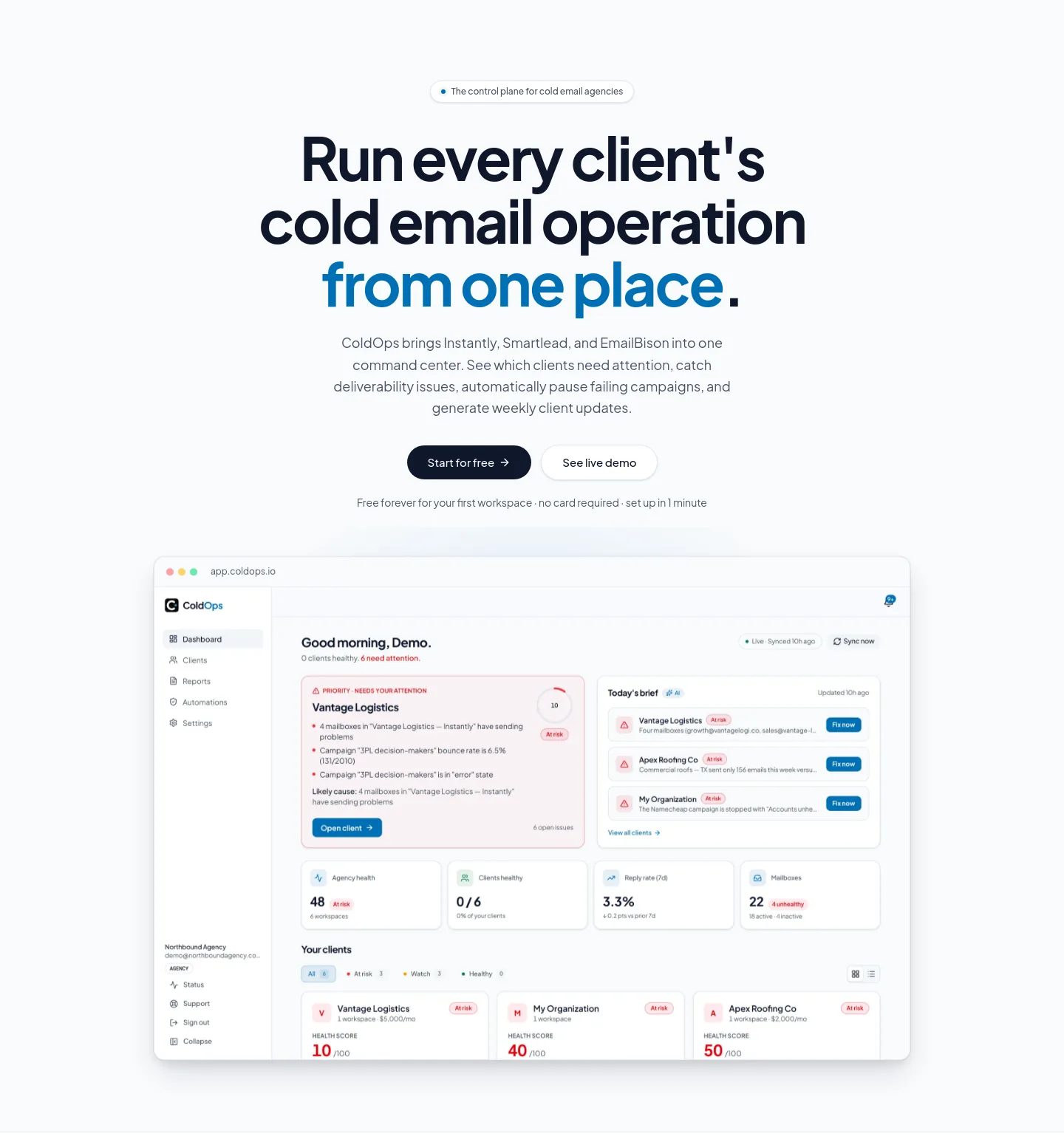 coldops.io — Hero