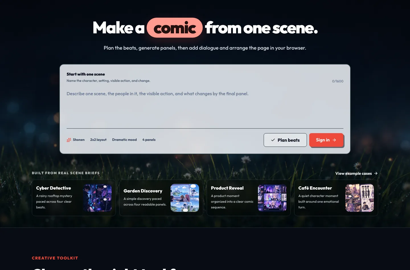 comicsmaker.net — Hero