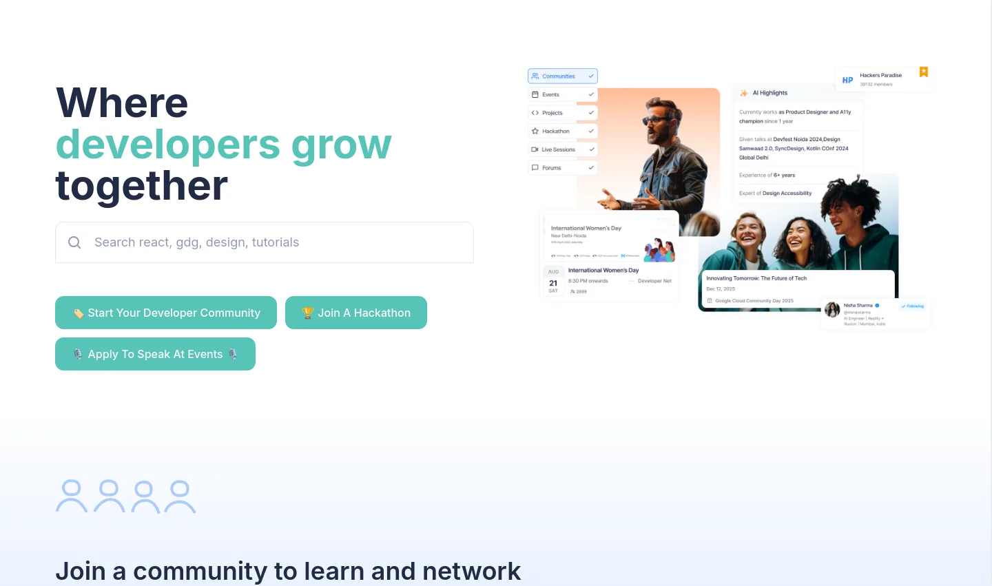 commudle.com — Hero