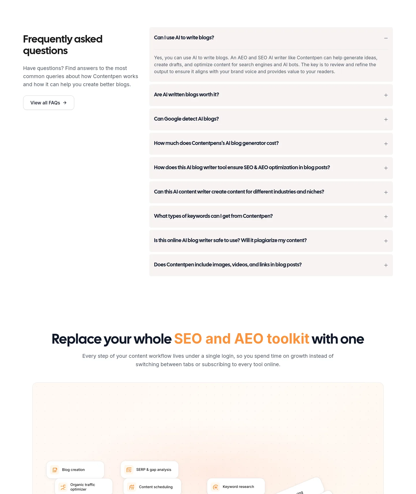 contentpen.ai — FAQ