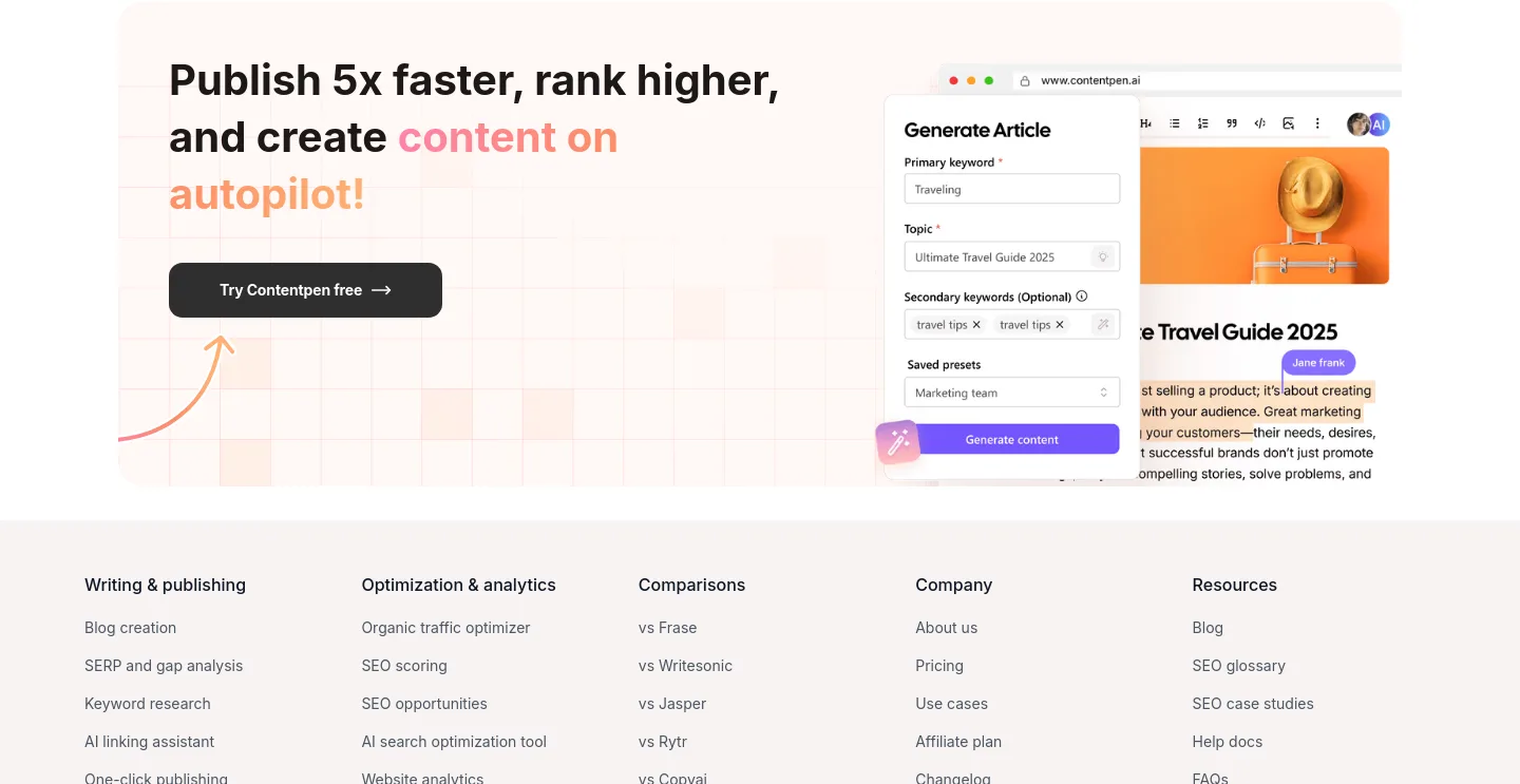 contentpen.ai — CTA