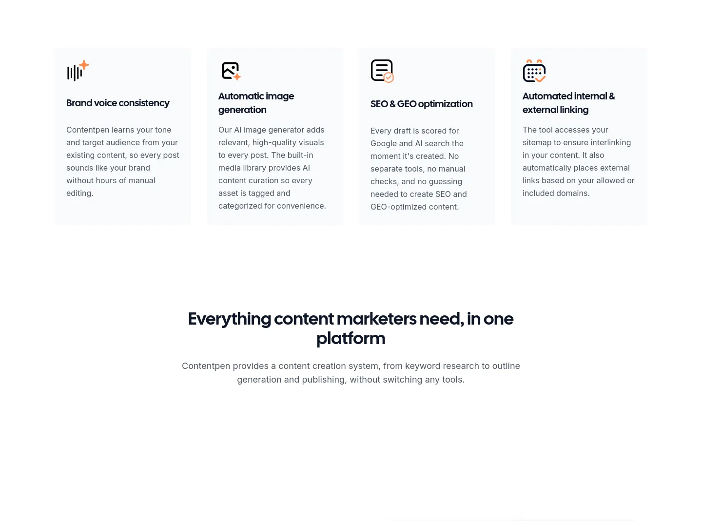 contentpen.ai — Features