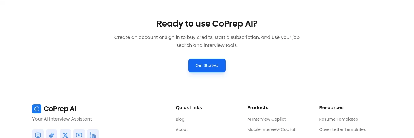coprep.ai CTA section