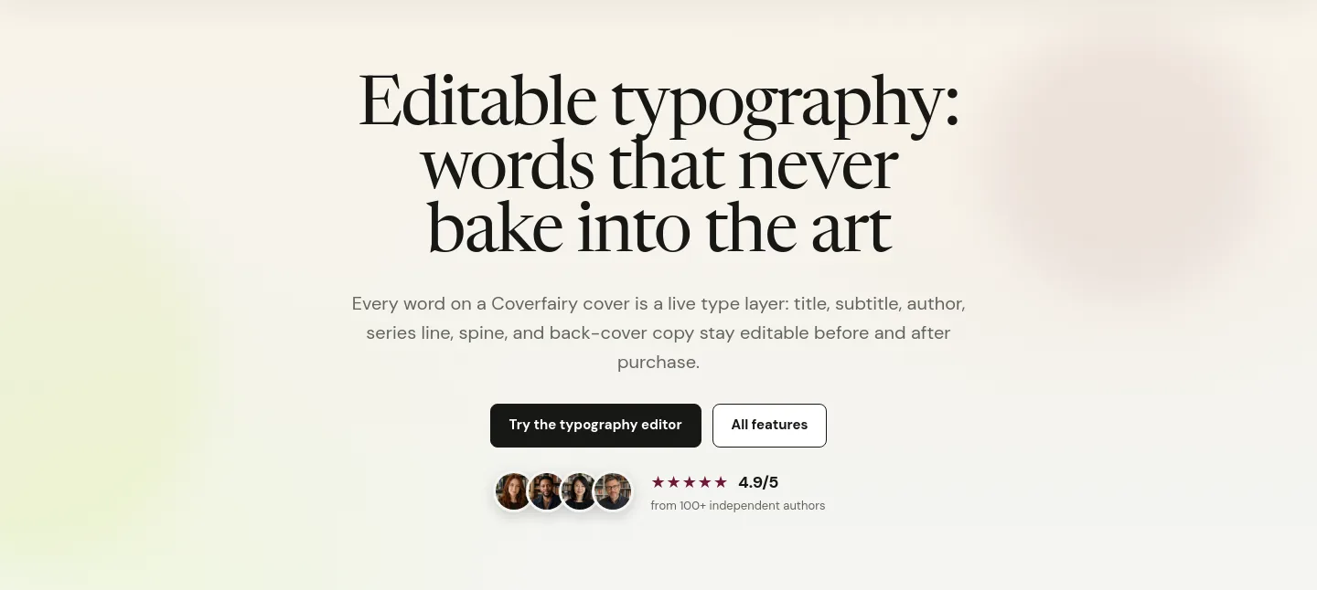coverfairy.com — Hero