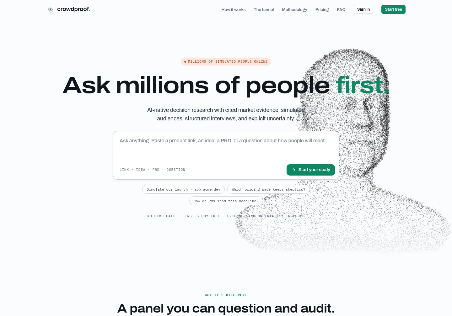 crowdproof.ai — The Pricing Page